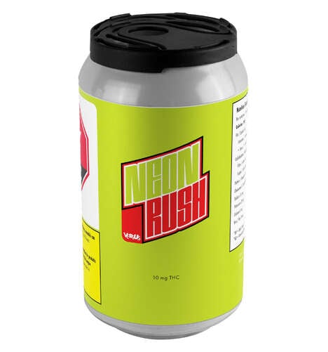 Citrusy Caffeinated Cannabis Beverages
