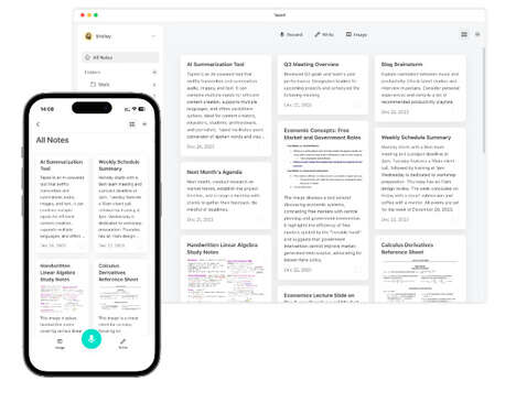 AI Note-Organizing Apps