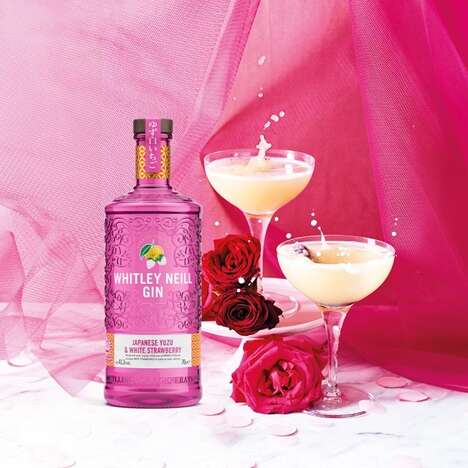 Citrusy Strawberry Gins