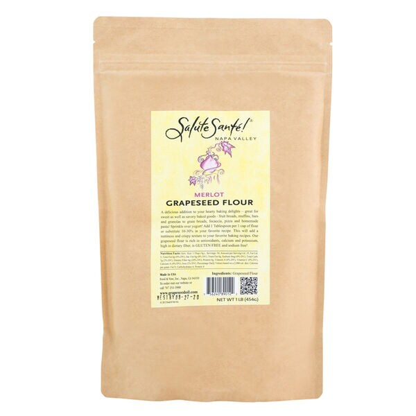 Upcycled Grapeseed Flours