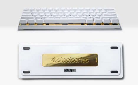 Limited Edition Gold Keyboards