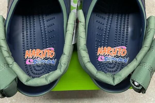 Anime-Inspired Perforated Footwear