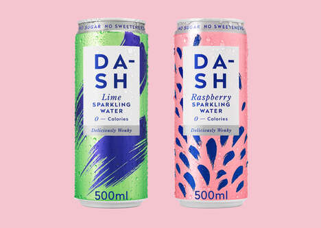 Upscaled Sparkling Water Cans