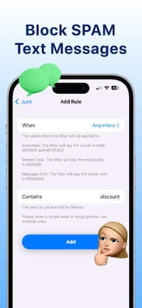 Spam-Sifting Messaging Apps