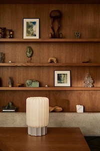 Rice Paper-Inspired Statuesque Lamps