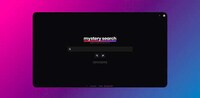 Mystery Search Engines