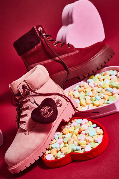 Romantic Winter Footwear