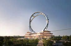 Intersecting Ring Ferris Wheels