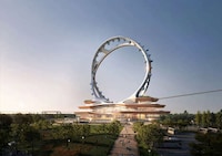 Intersecting Ring Ferris Wheels Image 1