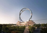 Intersecting Ring Ferris Wheels