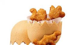 Dinosaur-Shaped Chicken Nuggets