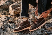 High-Top Moccasin-Style Shoes Image 1