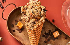 Caramel-Swirled Coffee Ice Cream