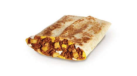 French Fry-Stuffed Tortillas