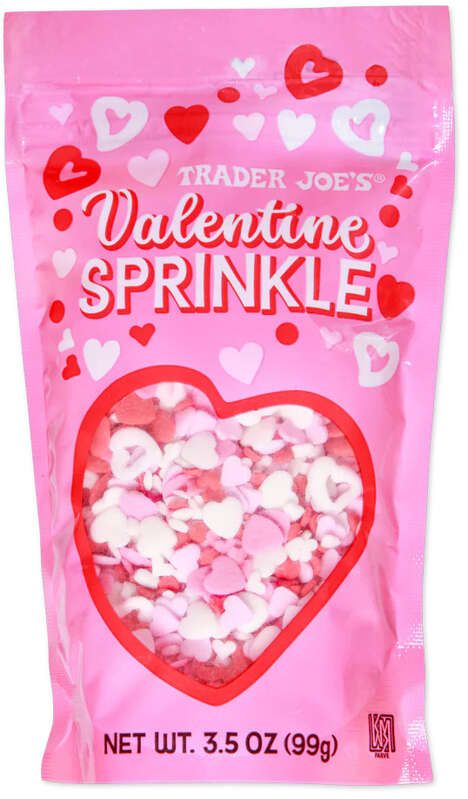 Colorful Heart-Shaped Sprinkles