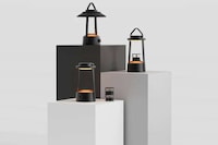 Digitized Gas Lamp Lanterns