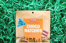 Nacho-Flavored Chocolate Bites