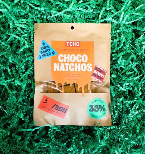 Nacho-Flavored Chocolate Bites