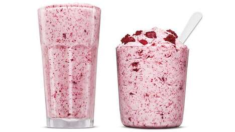 Cake-Flavored Frozen QSR Treats