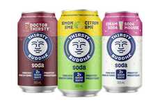 Nostalgic Gut-Healthy Sodas