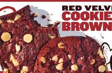 Romanic Red Velvet Brownies