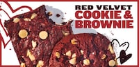 Romanic Red Velvet Brownies Image 1