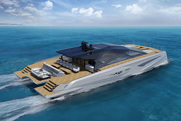 Expansive Carbon Hull Catamarans Image 2