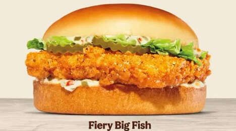 Spicy Fish-Based Sandwiches