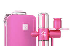 Pink Portable Smoking Devices