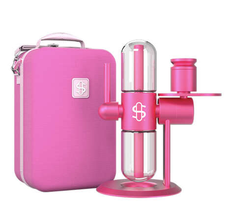 Pink Portable Smoking Devices