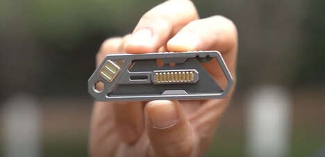 EDC Keychain Utility Knives