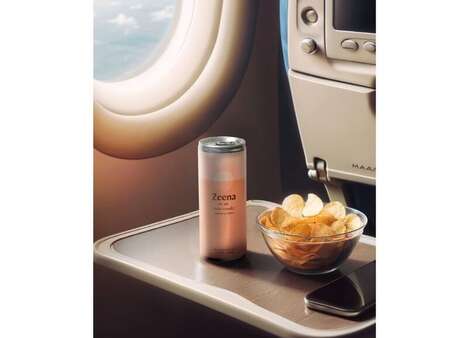 Sustainable Canned Airline Wines