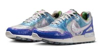 Silver Foil Logo Sneakers Image 3