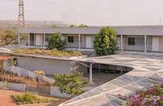 Expansive School Bamboo Canopies