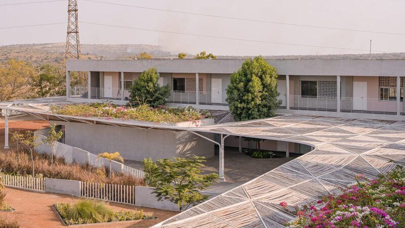 Expansive School Bamboo Canopies