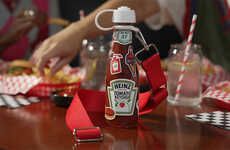 Comforting Ketchup Bottles