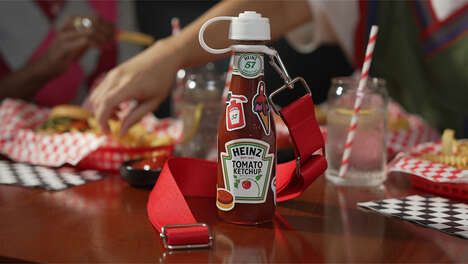 Comforting Ketchup Bottles