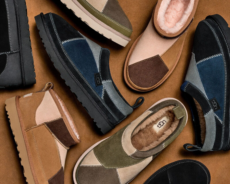 Ugg patchwork outlet slippers