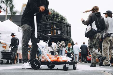 Collapsible Storage Trolleys