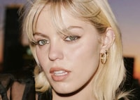 Chunky Sculptural Hoop Earrings Image 3