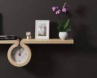 Clock-Accented Shelf Designs Image 3