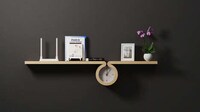 Clock-Accented Shelf Designs Image 6