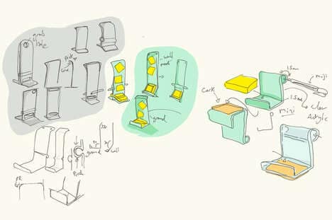Sticky Notes Holder Concepts