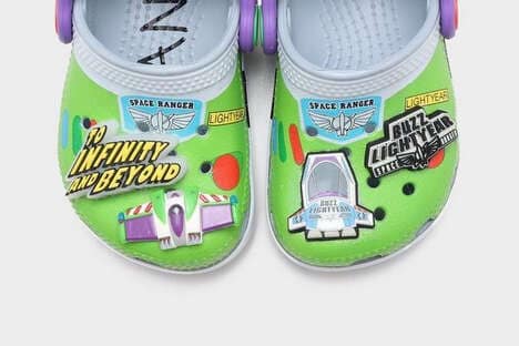 Toy Film-Inspired Perforated Shoes
