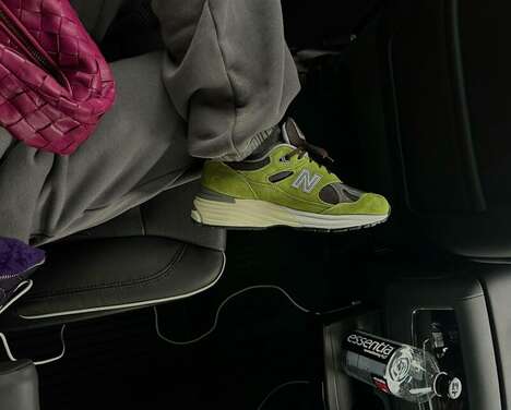 Deep Green Collaborative Sneakers