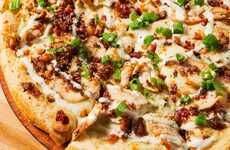 Ranch Dressing-Drizzled Pizzas