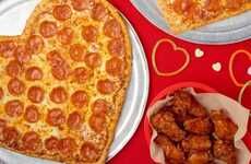 Charitable Heart-Shaped Pizzas