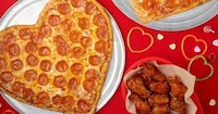 Charitable Heart-Shaped Pizzas Image 1