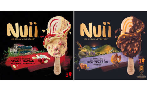 Regional Ingredient Ice Creams