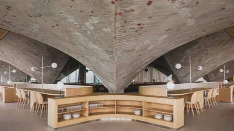 Brutalist Museum Restaurants